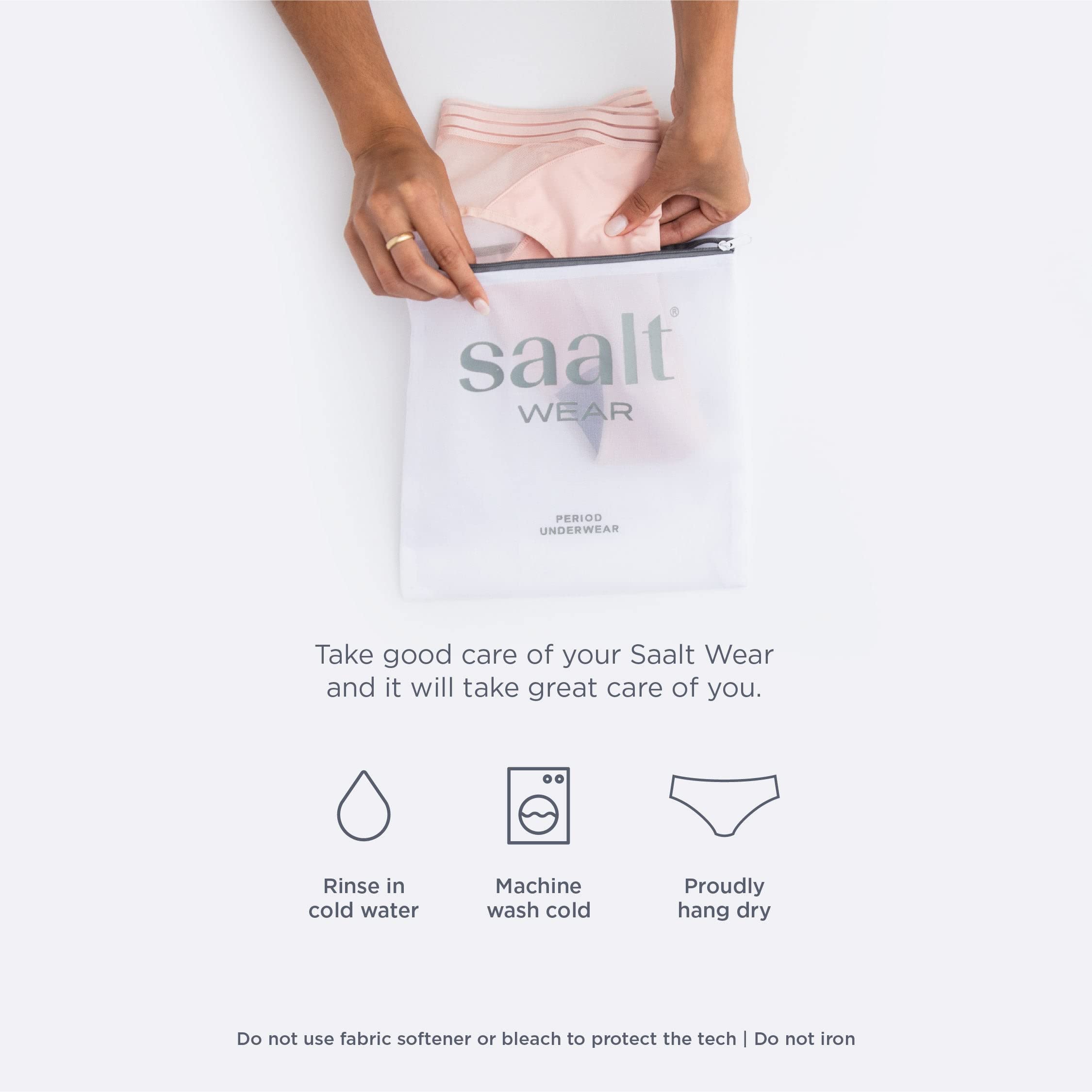 saalt Comfort Modal Brief Period Underwear - Heavy Absorbency & Super Absorbency - Image 8