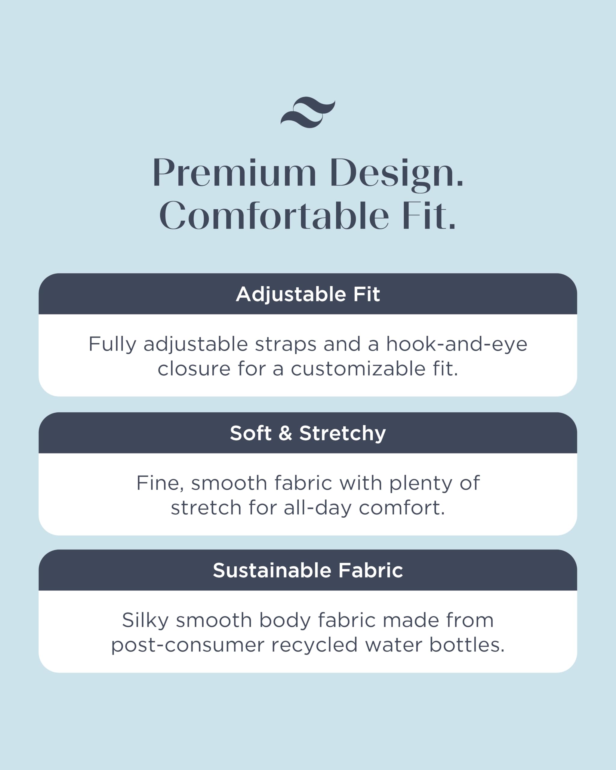 saalt Mesh Bralette - Light Support Bralette for Everyday Comfort - Adjustable Straps & Hook Closure - Silky Soft Fabric - Image 5