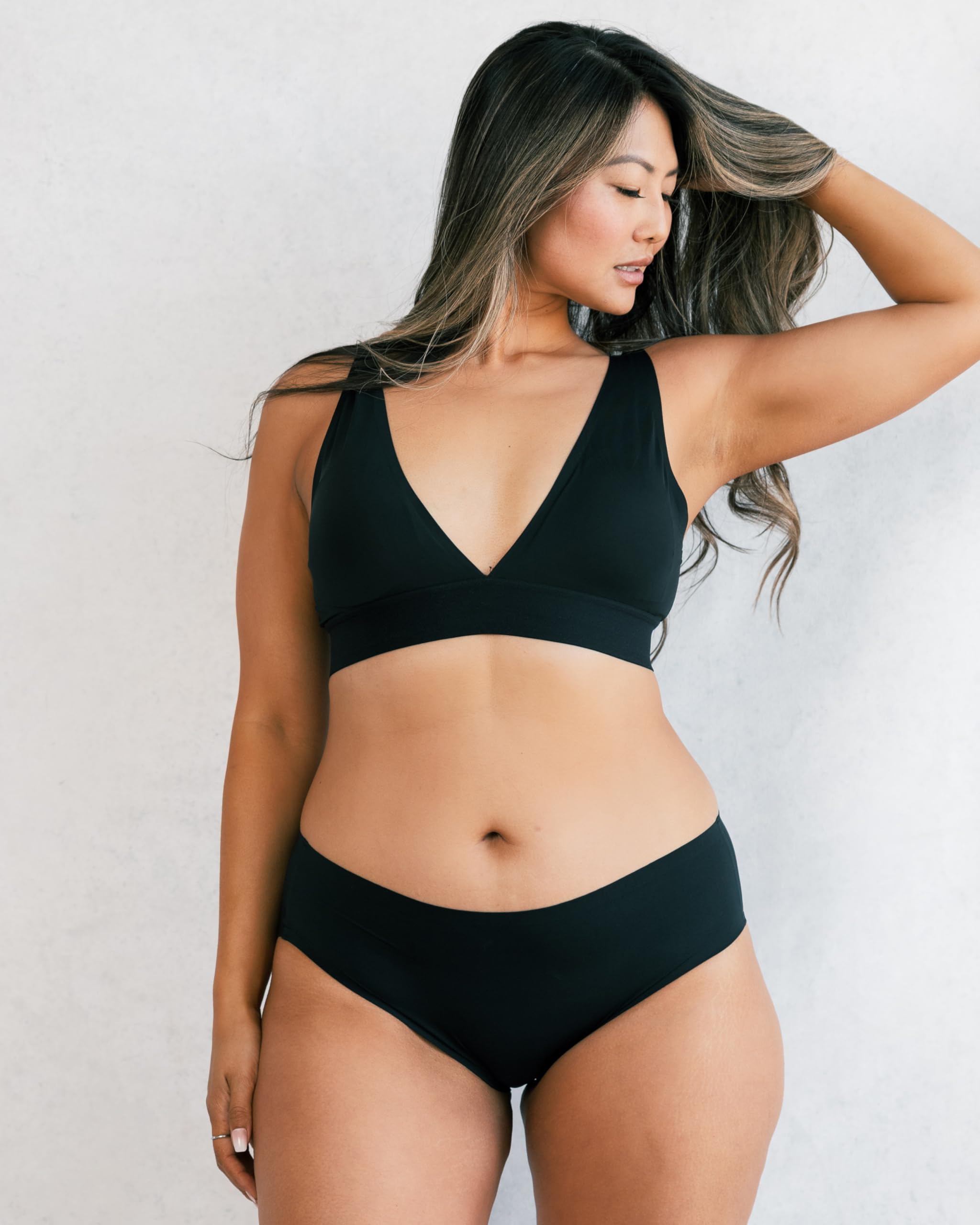 saalt Seamless Brief - Period Underwear - Regular, Heavy, & Super Absorbency - Replaces Pads & Tampons - Image 3