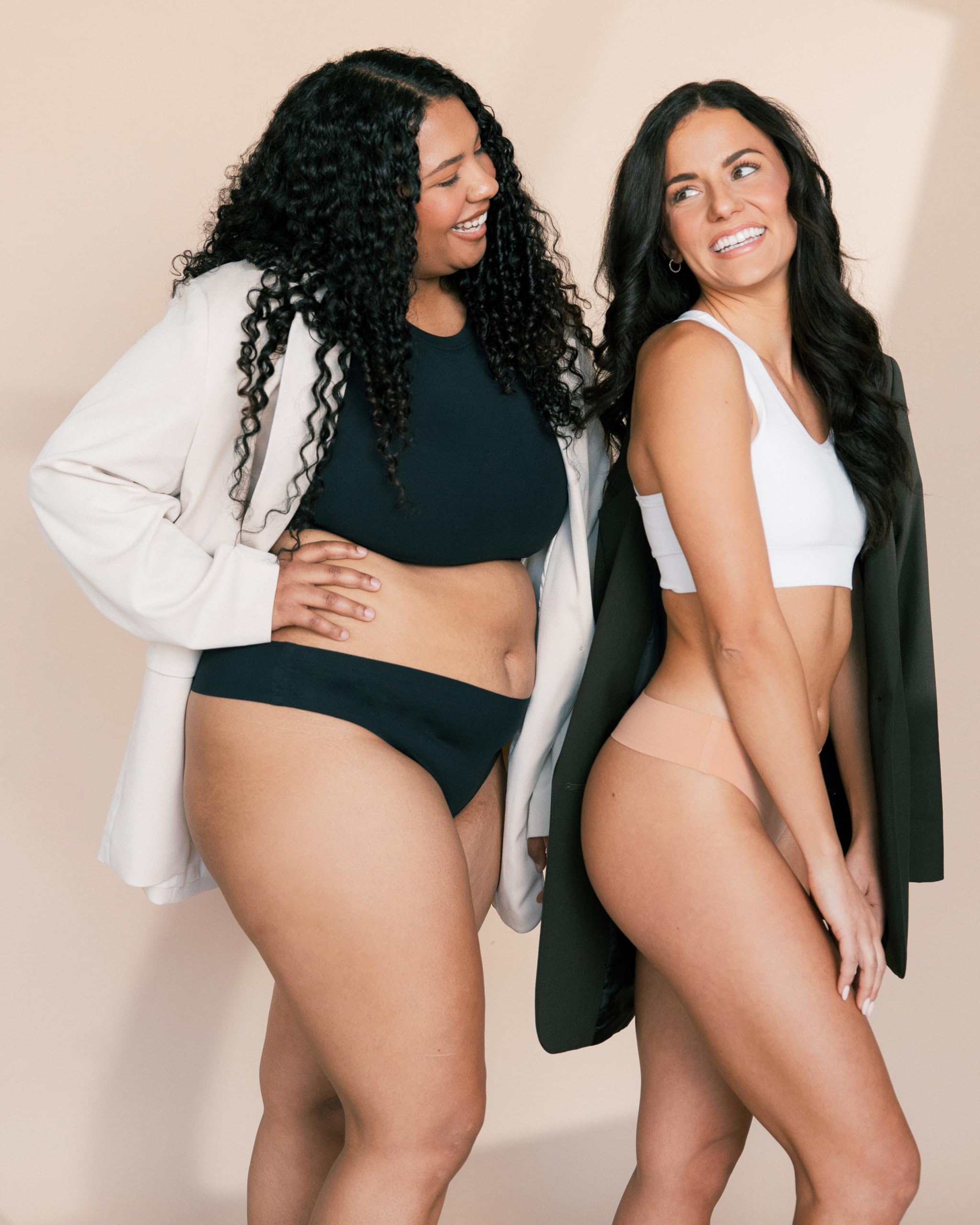 saalt Seamless Thong - Womens Period Underwear - Replaces 1 Liner or 2 Light Tampons - Image 3