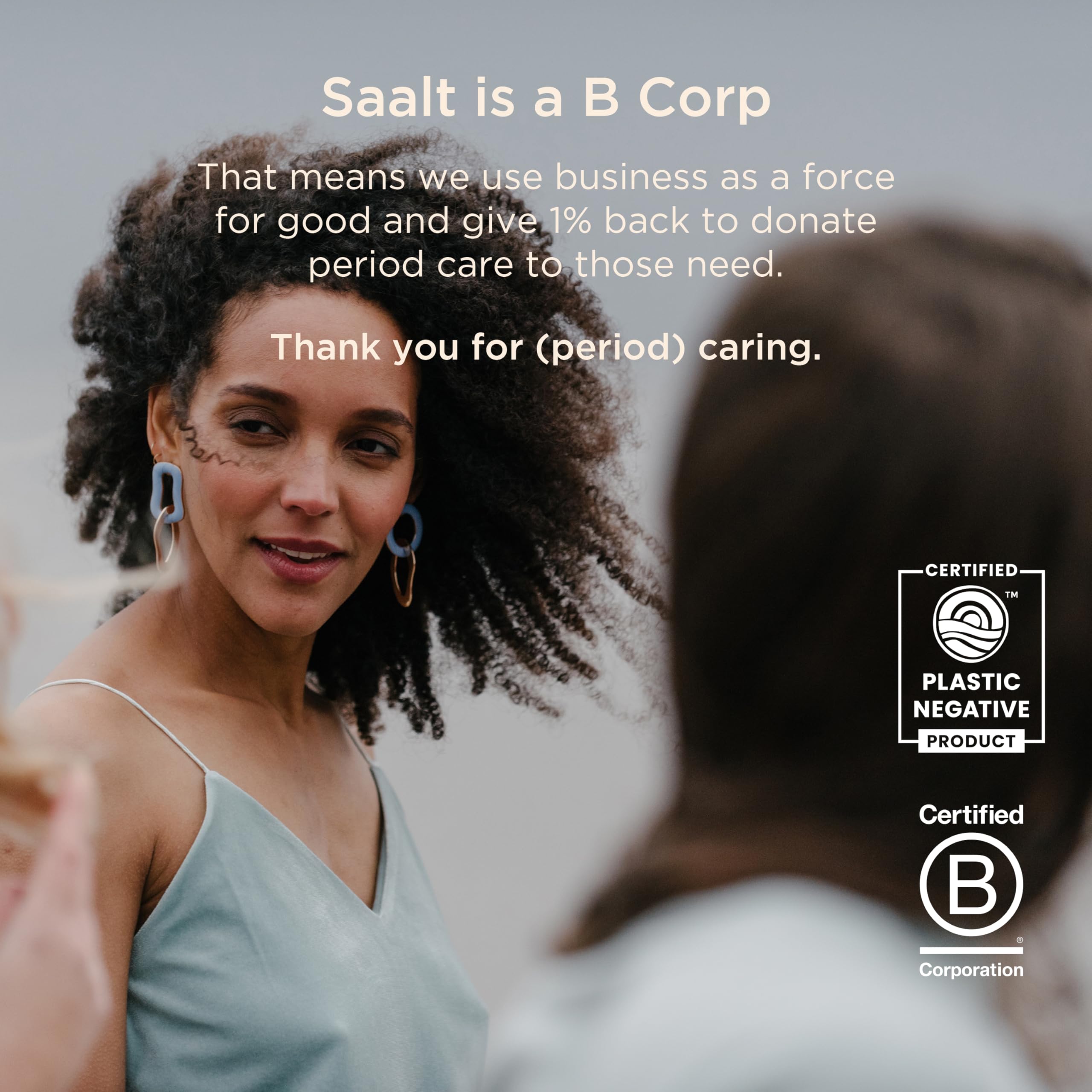 Saalt Soft Menstrual Cup – Reusable Period Cup – Made for Comfortable, Leak-Free Protection Up to 12 Hours – BPA & Latex Free – Includes Cup & Carry Bag (Regular, Grey) - Image 7